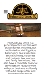 Mobile Screenshot of prichardlawoffice.com